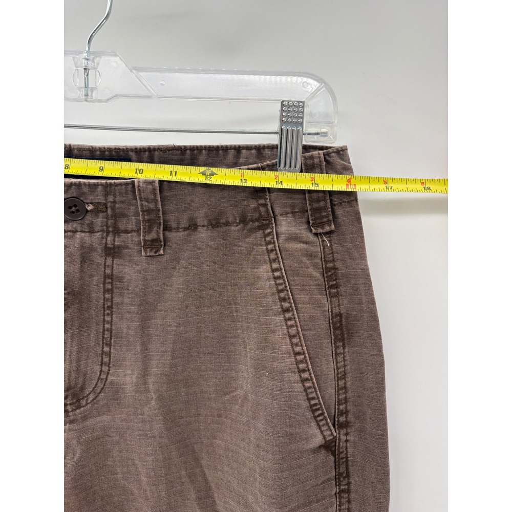 Abercrombie & Fitch Pants Ripstop Loose Men 30x28 Brown Hike Work Heavyweight - Picture 5 of 10